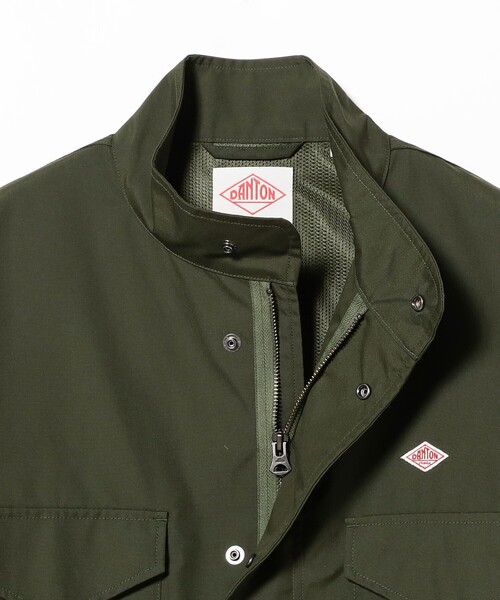DANTON(ダントン)の「【別注】DANTON / ジップアップ ブルゾン(ブルゾン・メンズ・オリーブ/ブラック・X-LARGE/LARGE/MEDIUM/SMALL)」の8枚目の写真