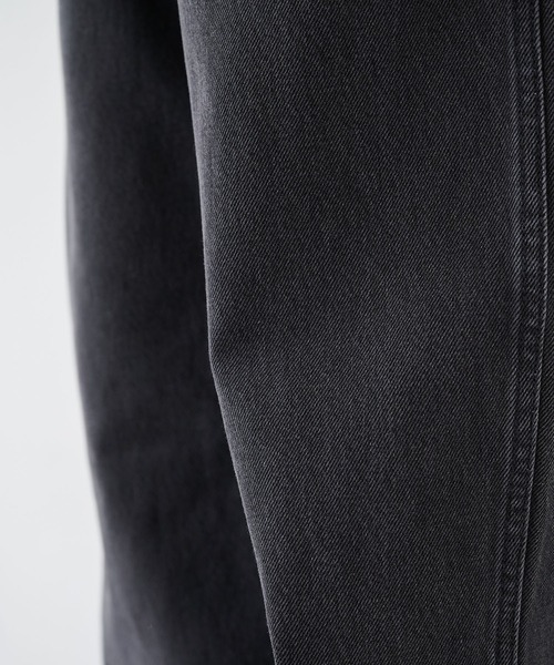 WESTOVERALLS（ウエストオーバーオールズ）の「【WESTOVERALLS】5PWIDE PANTS（デニムパンツ・メンズ・ブラック・28/30/32）」の8枚目の写真