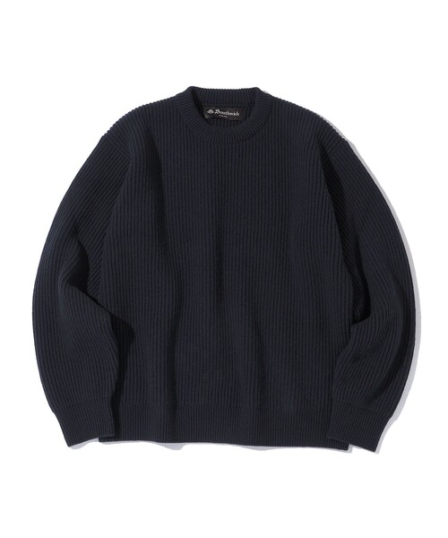 セール】Southwick: Gate Label ウール シルク クルーネック ニット