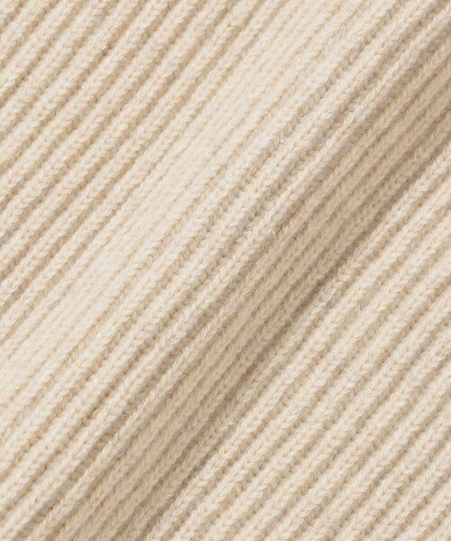 SHIPS(シップス)の「Southwick: Gate Label ウール シルク クルーネック ニット(ニット/セーター・メンズ・ベージュ/ネイビー・MEDIUM/LARGE)」の8枚目の写真