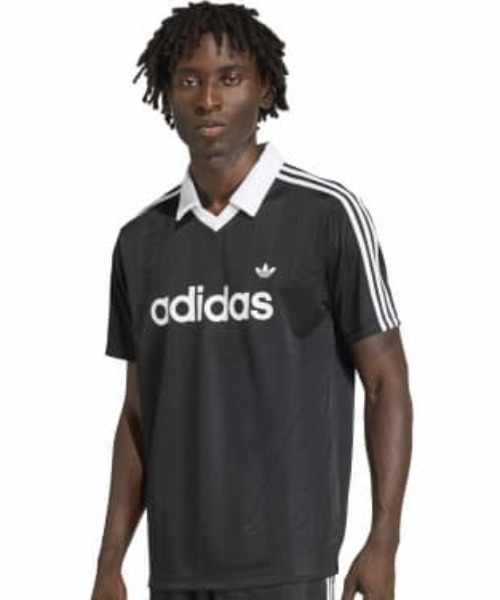 adidas ARCHIVE COLLAR ENGINEERED JERSEY / アディダス アーカイブ