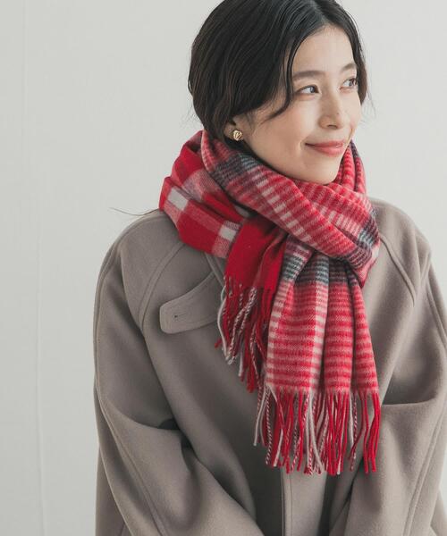 セール】ウールチェックストール（ストール/ショール）｜URBAN