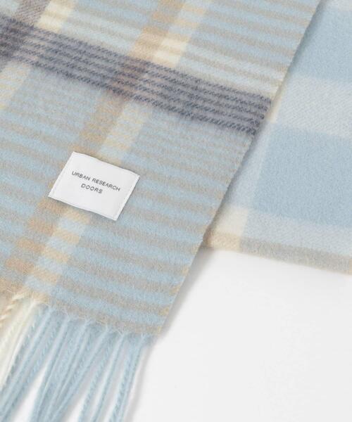 かぐれ　チェックスクエアストール　新品タグ付き　アーバンリサーチドアーズ URBAN RESEARCH DOORS（アーバンリサーチドアーズ）の「ウールチェック