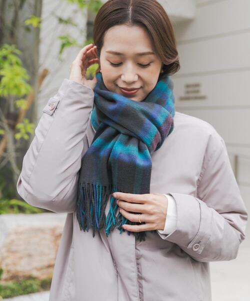 セール】ウールチェックストール（ストール/ショール）｜URBAN