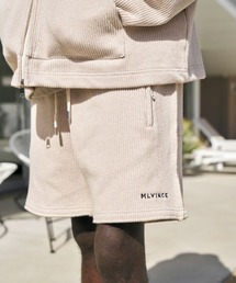STYLISE（スタイライズ）の「【MLVINCE】KNIT SHORTS / クリーム [KSH07CR]（スーツパンツ）」