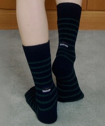 I HATE MONDAY（アイヘイトマンデー）の「「I HATE MONDAY / アイヘイトマンデー」コージー ストライプ ソックス（ソックス/靴下）」