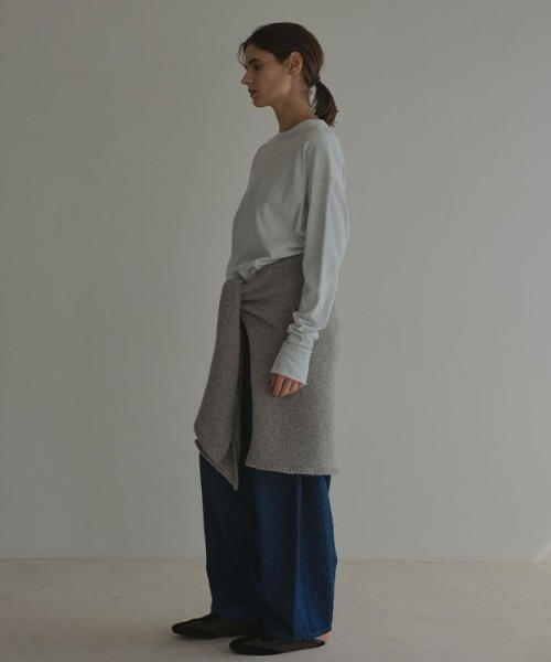 ETRE TOKYO（エトレトウキョウ）の「カーヴィータックデニムパンツ（デニムパンツ・レディース・ブルー/ブラック・S/M）」の10枚目の写真