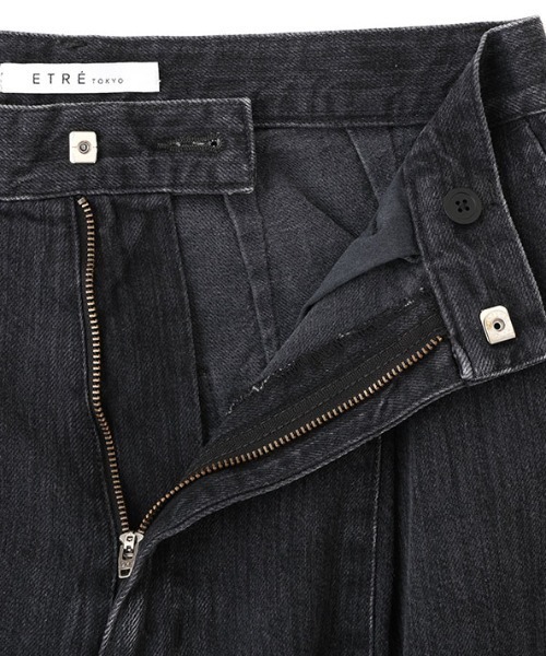 ETRE TOKYO（エトレトウキョウ）の「カーヴィータックデニムパンツ（デニムパンツ・レディース・ブルー/ブラック・S/M）」の21枚目の写真