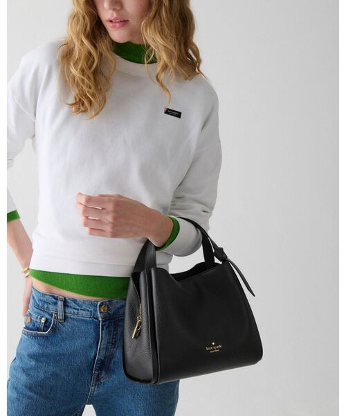kate spade new york（ケイトスペード ニューヨーク）の「ノット コンバーチブル キャリーオール（ショルダーバッグ・レディース・ブラック・ONESIZE）」の5枚目の写真