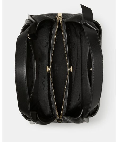 kate spade new york（ケイトスペード ニューヨーク）の「ノット コンバーチブル キャリーオール（ショルダーバッグ・レディース・ブラック・ONESIZE）」の2枚目の写真