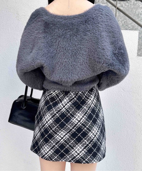 INGNI（イング）の「ビット付アソート柄タイトミニスカパン（スカート・レディース・ホワイト系その他2/ブラック系その他6/その他11・FREE）」の13枚目の写真