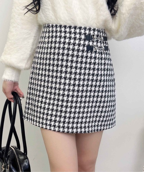 INGNI（イング）の「ビット付アソート柄タイトミニスカパン（スカート・レディース・ホワイト系その他2/ブラック系その他6/その他11・FREE）」の10枚目の写真