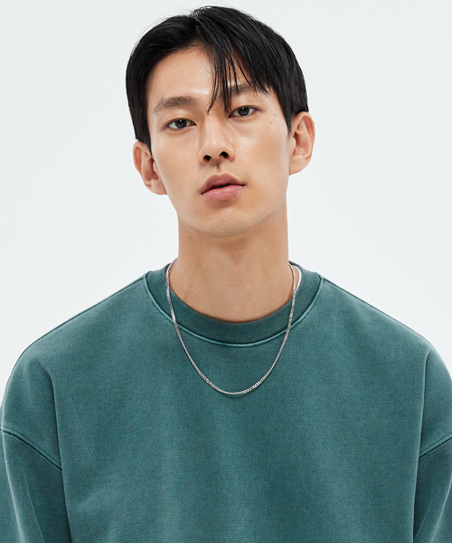 SOVERMENT(ソヴメント)の「980G Pigment Sweatshirt -Bespoke Green-(スウェット・レディース・その他・SMALL)」の1枚目の写真