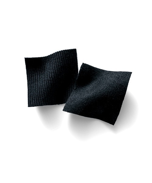 Live in comfort（リブインコンフォート）の「リブ　イン　コンフォート　はまじとコラボ　再復刻！着心地らくちんな伸びるライダースジャケット〈ブラック〉（その他アウター・レディース・ブラック・M/L/LL/3L/S）」の2枚目の写真