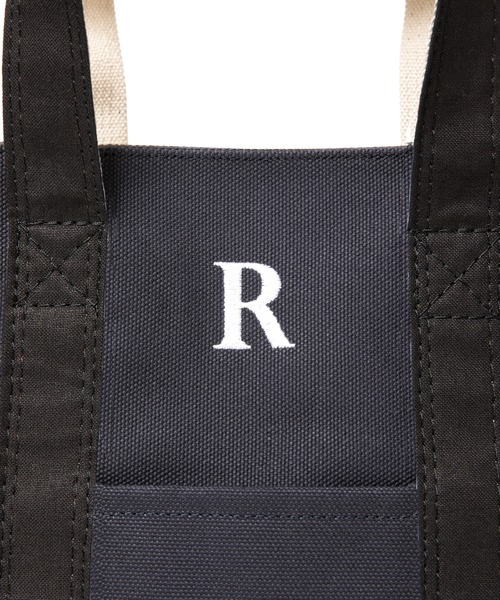 ROTTWEILER（ロットワイラー）の「R9 MIDIUM TOTE BAG（トートバッグ・メンズ・アイボリー/ネイビー・ONE SIZE）」の5枚目の写真