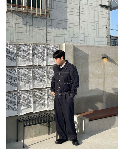 DRAW FIT（ドローフィット）の「ペーパーコットンオーバーサイズシャツ[L.GREY]（シャツ/ブラウス・メンズ・その他・LARGE/MEDIUM/X-LARGE）」の6枚目の写真