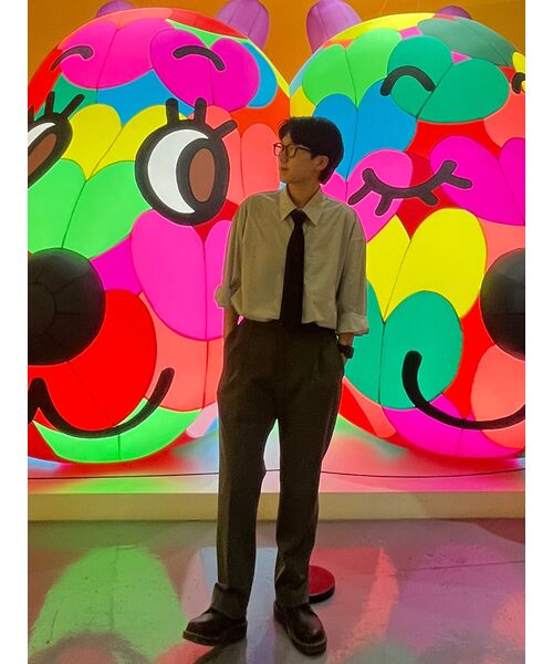 DRAW FIT（ドローフィット）の「ペーパーコットンオーバーサイズシャツ[L.GREY]（シャツ/ブラウス・メンズ・その他・LARGE/MEDIUM/X-LARGE）」の17枚目の写真