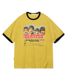 MAINBOOTH | [ビートルズ] ラブTシャツ(イエロー)(Tシャツ/カットソー)