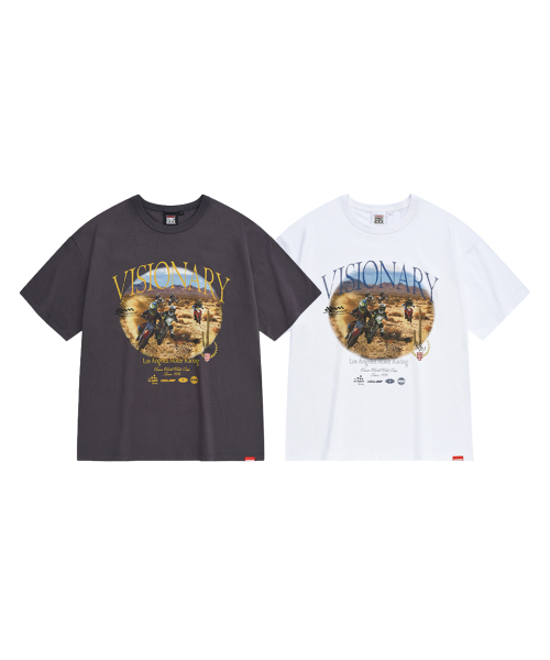VISION STREET WEAR(ヴィジョンストリートウェア)の「VSW Motor Sport T-Shirts White(Tシャツ/カットソー・レディース・その他・SMALL/X-LARGE/LARGE/MEDIUM)」の7枚目の写真