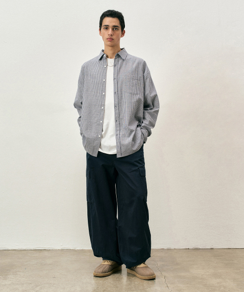 COSTUME O’CLOCK(コスチュームオクロック)の「コットンウォッシュドバルーンカーゴパンツネイビー COOSPT244NAVY(その他パンツ・メンズ・その他・28/30/32/34)」の3枚目の写真
