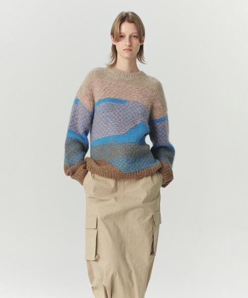 LEVAR(レバー)の「Washed Cargo String Long Skirt - Beige(スカート・レディース・その他・SMALL/MEDIUM)」の3枚目の写真