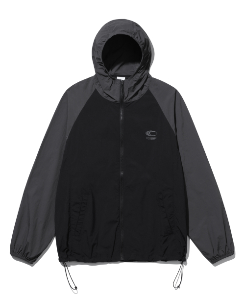 ディビジョン フードウィンドジャケット (ブラック)