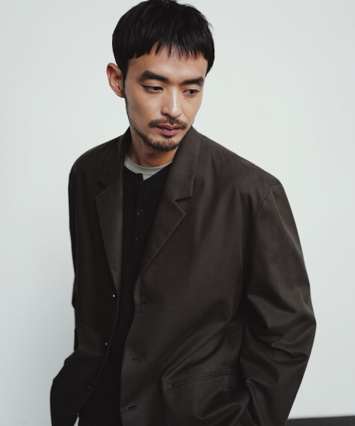BLANKROOM(ブランクルーム)の「マティジャケット_BLACK CHOCOLATE(テーラードジャケット・メンズ・その他・1/2/3)」の5枚目の写真