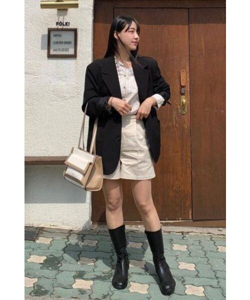 MCLANEE(マックラニー)の「981モペンショルダーバッグ(ショルダーバッグ・レディース・ベージュ/ブラウン/アイボリー/ブラック・ONE SIZE)」の15枚目の写真