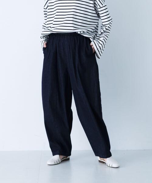 デニムボリュームパンツ（デニムパンツ）｜かぐれ（カグレ）の