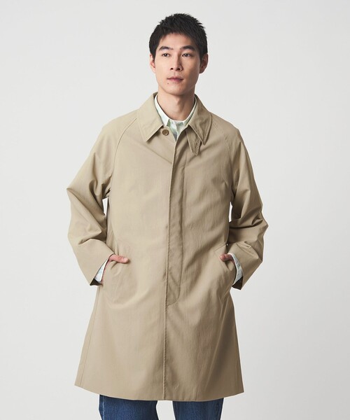 ナイロンオックス ステンカラーコート ‐撥水‐（ステンカラーコート