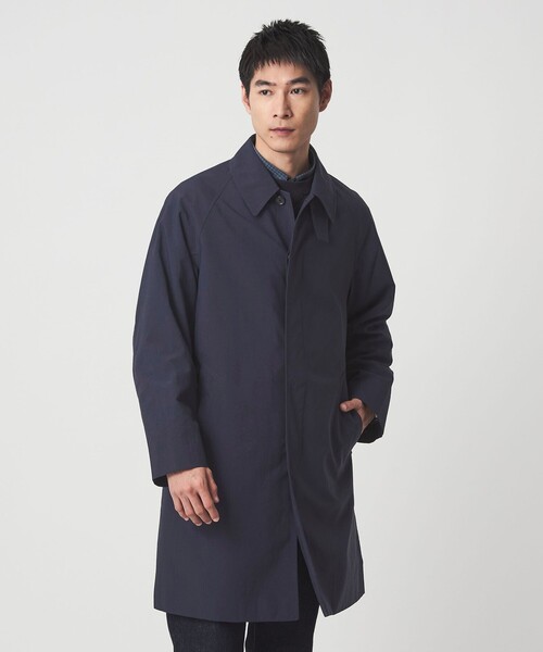 ナイロンオックス ステンカラーコート ‐撥水‐（ステンカラーコート