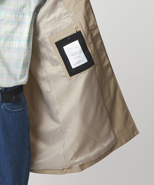 ナイロンオックス ステンカラーコート ‐撥水‐（ステンカラーコート