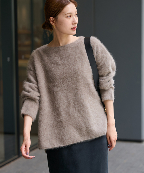 セール】≪追加≫FOX/CASHMERE ボートネック プルオーバー3（ニット