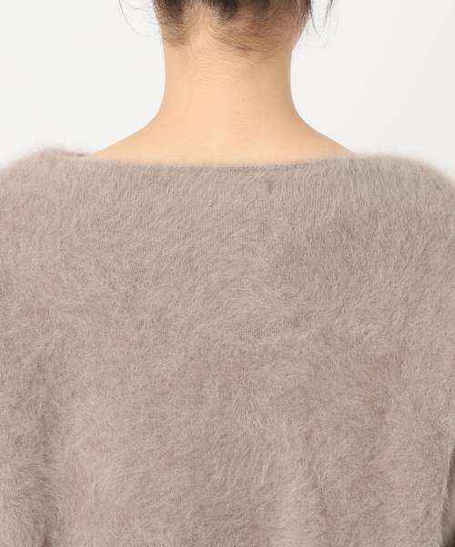 FRAMeWORK(フレームワーク)の「≪追加≫FOX/CASHMERE ボートネック プルオーバー3(ニット/セーター・レディース・ホワイト/ブラウン/モカ/サックスブルー・FREE)」の15枚目の写真