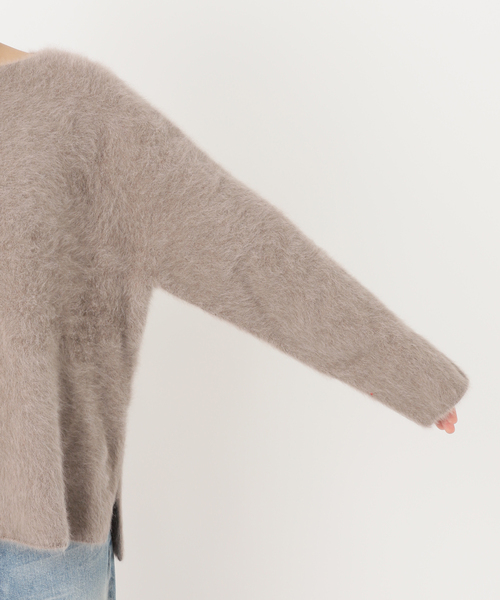 FRAMeWORK(フレームワーク)の「≪追加≫FOX/CASHMERE ボートネック プルオーバー3(ニット/セーター・レディース・ホワイト/ブラウン/モカ/サックスブルー・FREE)」の16枚目の写真