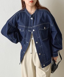 COLONY 2139 | スタンドカラータックGジャン(デニムジャケット)