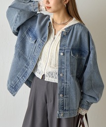 COLONY 2139 | スタンドカラータックGジャン(デニムジャケット)