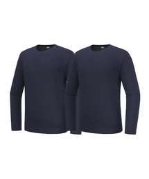 [2PACK] クールエバー機能性長袖Tシャツ (3色)