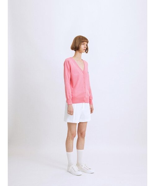 ROYAL CLUB HOLIDAY(ロイヤルクラブホリデー)の「マークカーディガン ピンク(カーディガン/ボレロ・レディース・ピンク・MEDIUM/LARGE)」の7枚目の写真