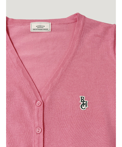 ROYAL CLUB HOLIDAY(ロイヤルクラブホリデー)の「マークカーディガン ピンク(カーディガン/ボレロ・レディース・ピンク・MEDIUM/LARGE)」の10枚目の写真
