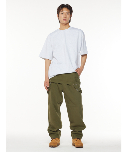 THESTORI（ザ・ストリ）の「[21.7oz / 8数] シンプルヘビーオーバーサイズ半袖Tシャツ (ホワイトメランジ)（Tシャツ/カットソー・メンズ・その他・0(S)/1(M)/2(L)/3(XL)）」の3枚目の写真