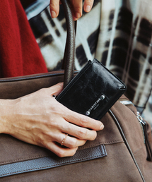 CHRISTINE PROJECT（クリスティンプロジェクト）の「ZIPPER COIN CARD WALLET(BLACK PEPPER)（札入れ/マネークリップ・レディース）」