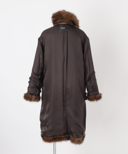 journal standard L'essage(ジャーナルスタンダードレサージュ)の「ロングファーコート(その他アウター・レディース・ブラウン・FREE)」の18枚目の写真