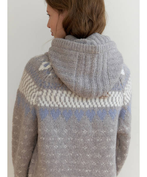 RE_L(リエル)の「Luvv knit balaclava set_2piece (gray)(ニット/セーター・レディース・その他・FREE)」の3枚目の写真