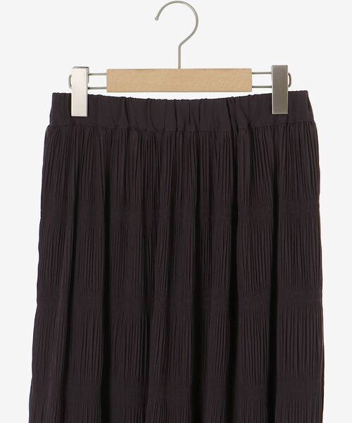 le.coeur blanc(ルクールブラン)の「マジョリカプリーツスカート(スカート・レディース・ブラック系その他/カーキオリーブ/ホワイト系その他/チャコールグレー・38)」の8枚目の写真