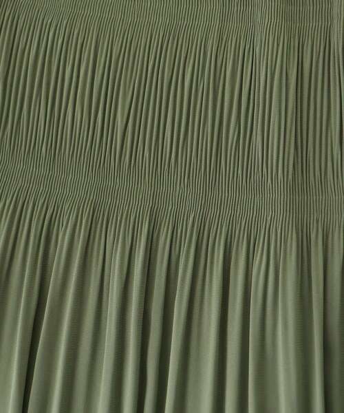 le.coeur blanc(ルクールブラン)の「マジョリカプリーツスカート(スカート・レディース・ブラック系その他/カーキオリーブ/ホワイト系その他/チャコールグレー・38)」の18枚目の写真