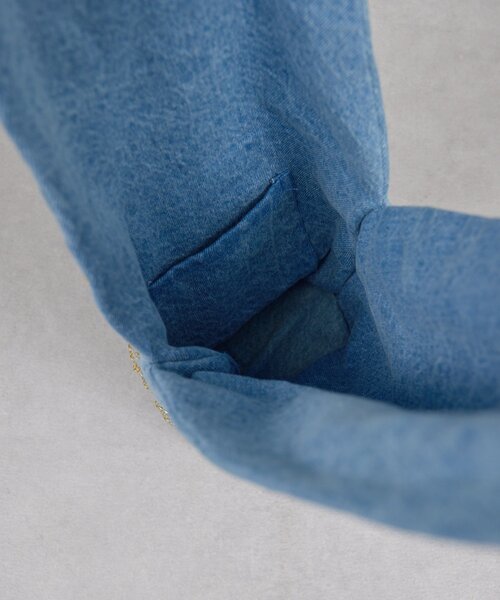 GALLARDAGALANTE（ガリャルダガランテ）の「【Dhritië】ビーズ刺繍バッグ（トートバッグ・レディース・ブラック/インディゴブルー・FREE）」の14枚目の写真