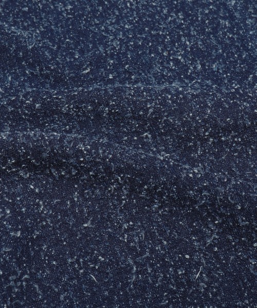 LUCY(ルーシー)の「LUCY/【26年春夏新作】ネップデニムバギーパンツ(デニムパンツ・メンズ・インディゴブルー/ブラック系2・LARGE/MEDIUM)」の12枚目の写真