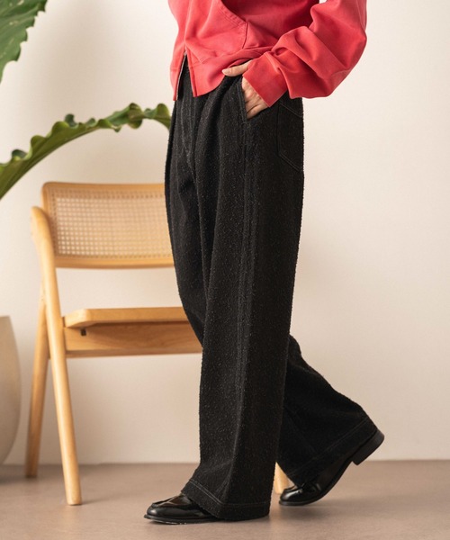 LUCY(ルーシー)の「LUCY/【26年春夏新作】ネップデニムバギーパンツ(デニムパンツ・メンズ・インディゴブルー/ブラック系2・LARGE/MEDIUM)」の21枚目の写真