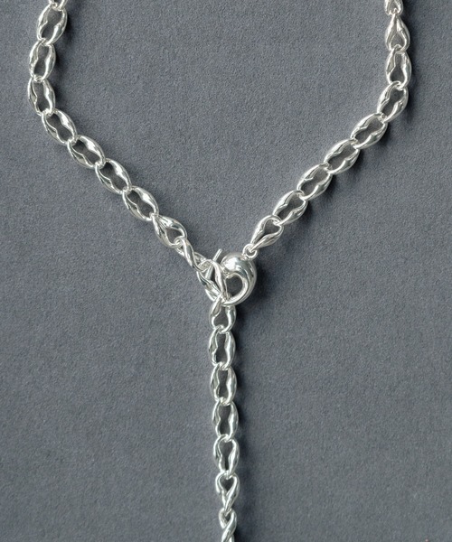 SINSS（シンス）の「Lariat necklace / ラリエットネックレス（ネックレス・メンズ・シルバー・FREE）」の14枚目の写真